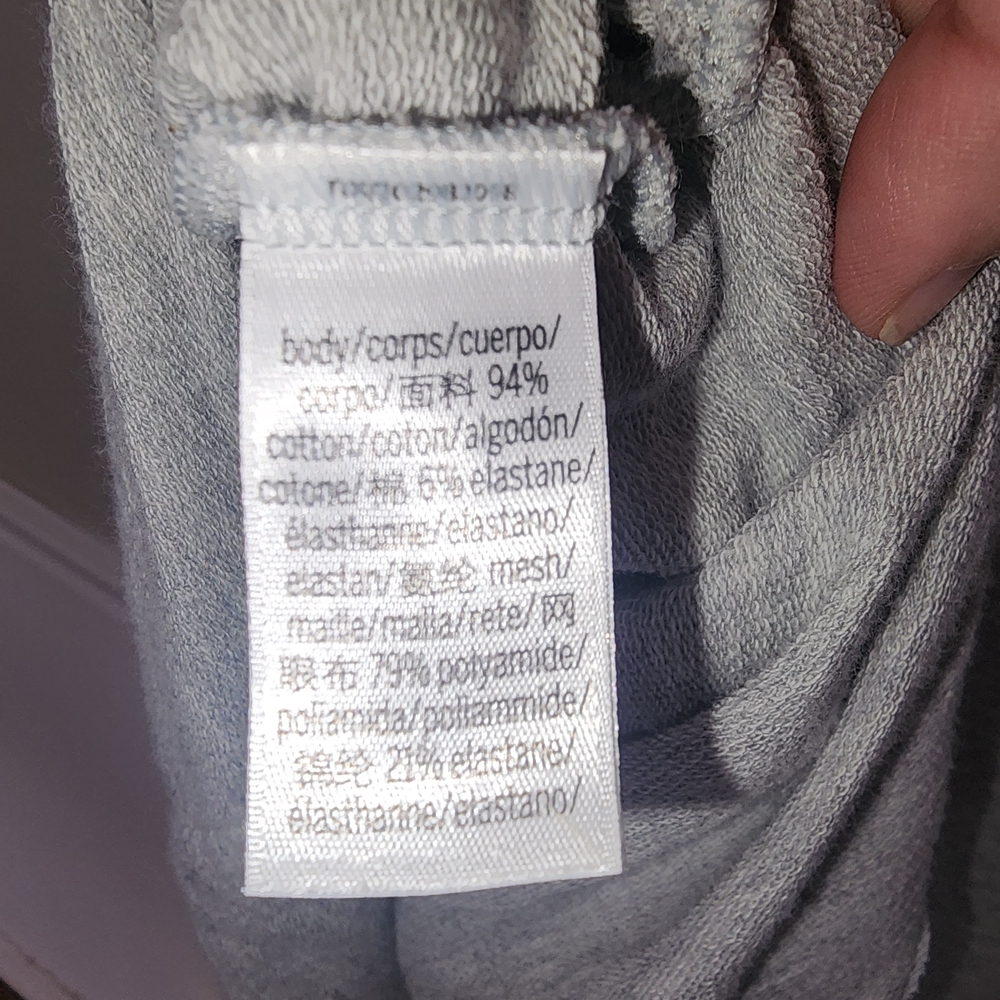 Victoria Sport-  Gray Short Sleeve Hoodie - Picture 6 of 6